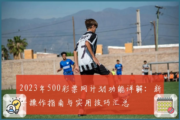 2023年500彩票网计划功能详解：新手操作指南与实用技巧汇总